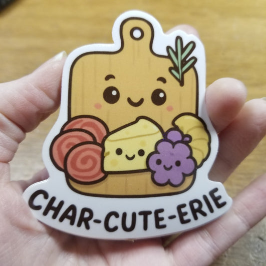 Char-Cute-Erie STICKER
