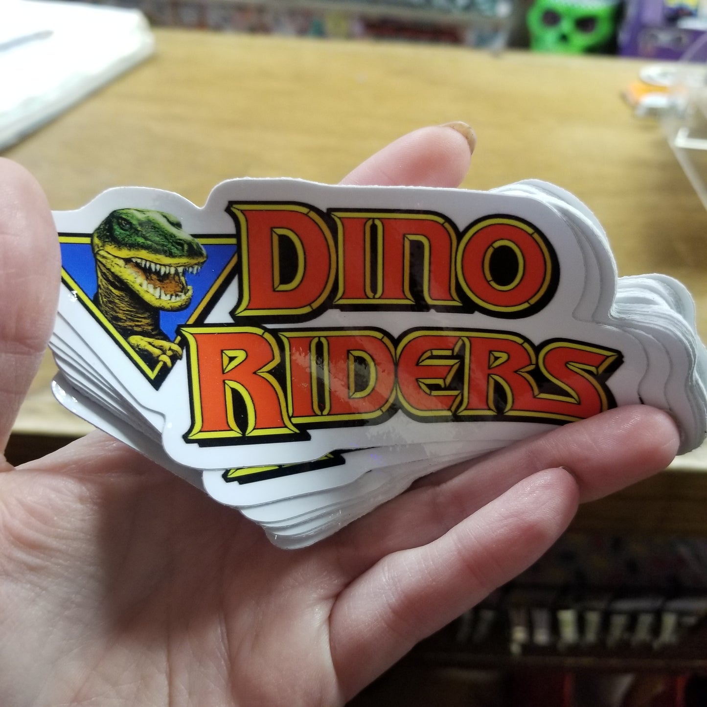 Dino Riders STICKER