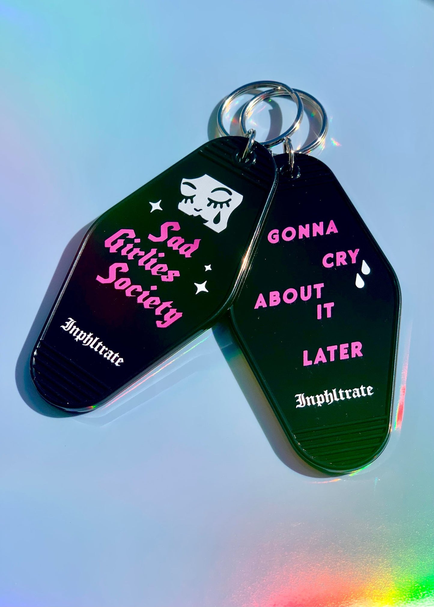 Sad Girlies Society KEYCHAiN by Inphltrate