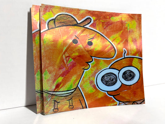 Smiling Pals STICKER