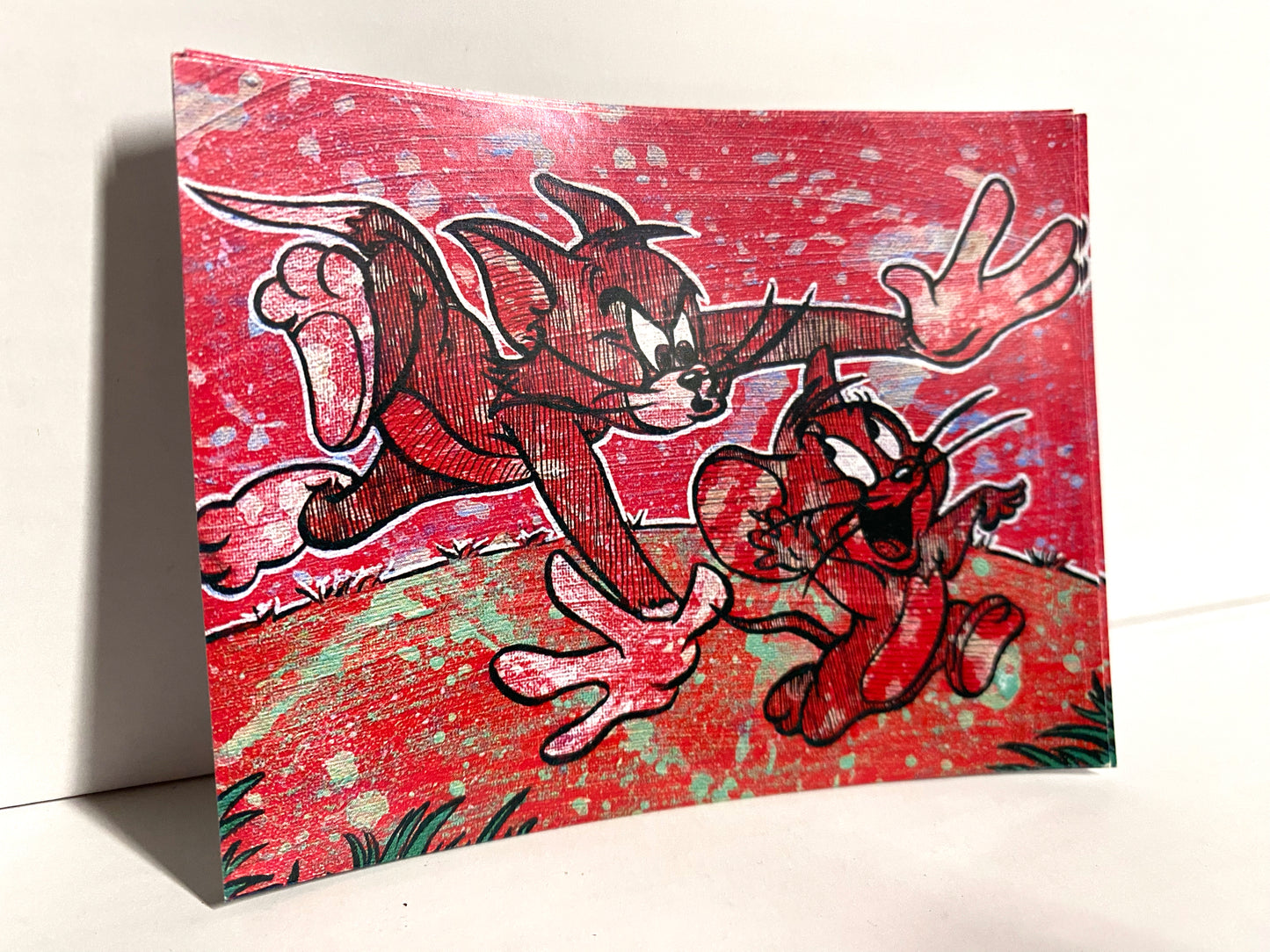 Cat vs Mouse STICKER