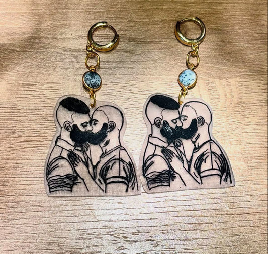 The Kiss EARRINGS by ThEm's