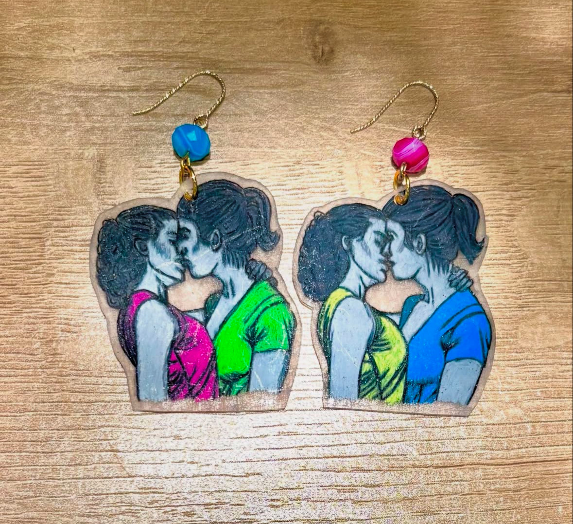 Kiss Me EARRINGS by ThEm's