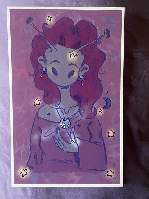 Strange But Something Special PRiNT by Camille Cherry