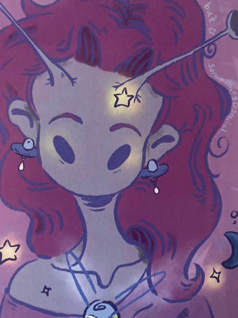 Strange But Something Special PRiNT by Camille Cherry