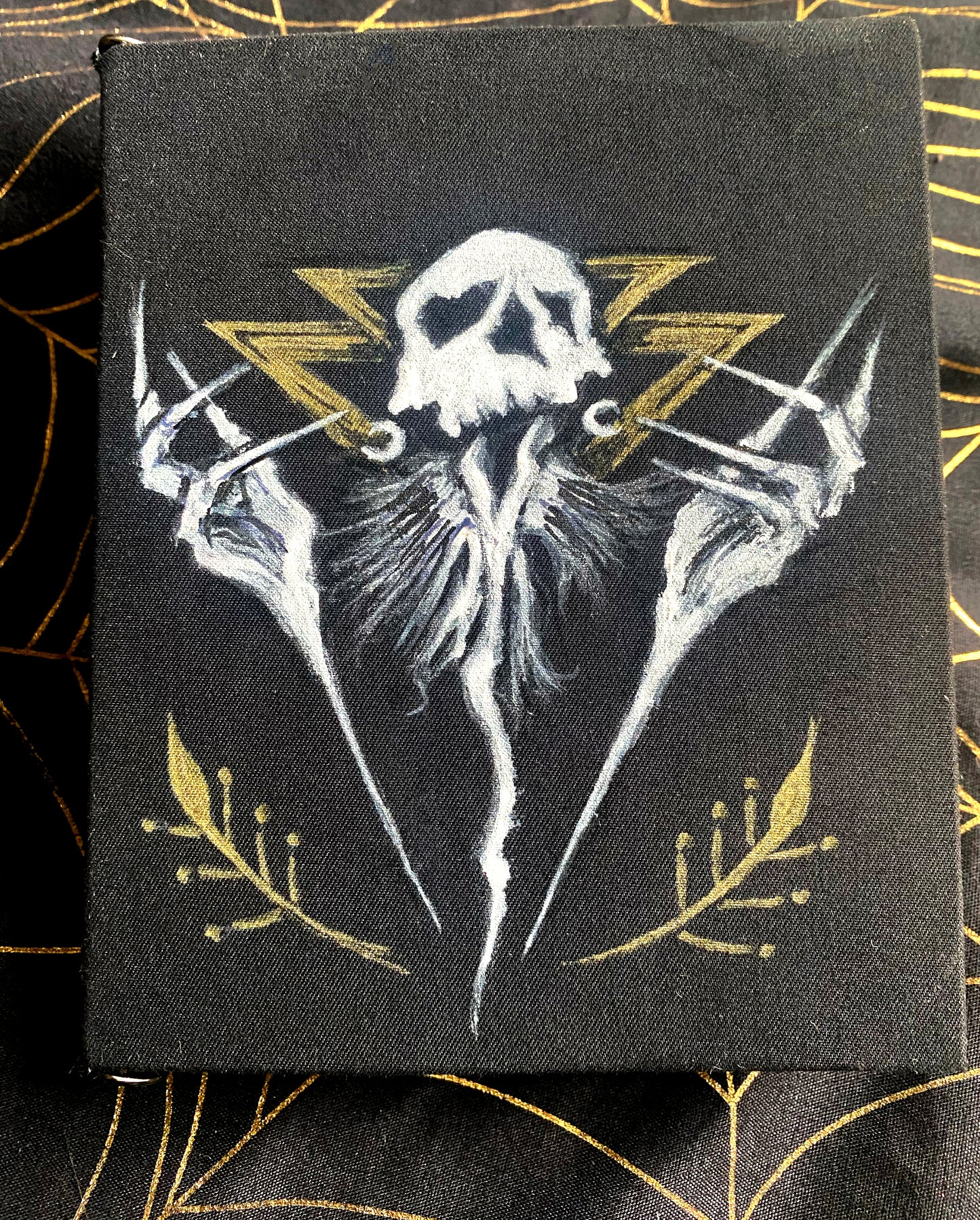 Too Heavy For The World 4x5" Hand Bound JOURNAL / SKETCHBOOK