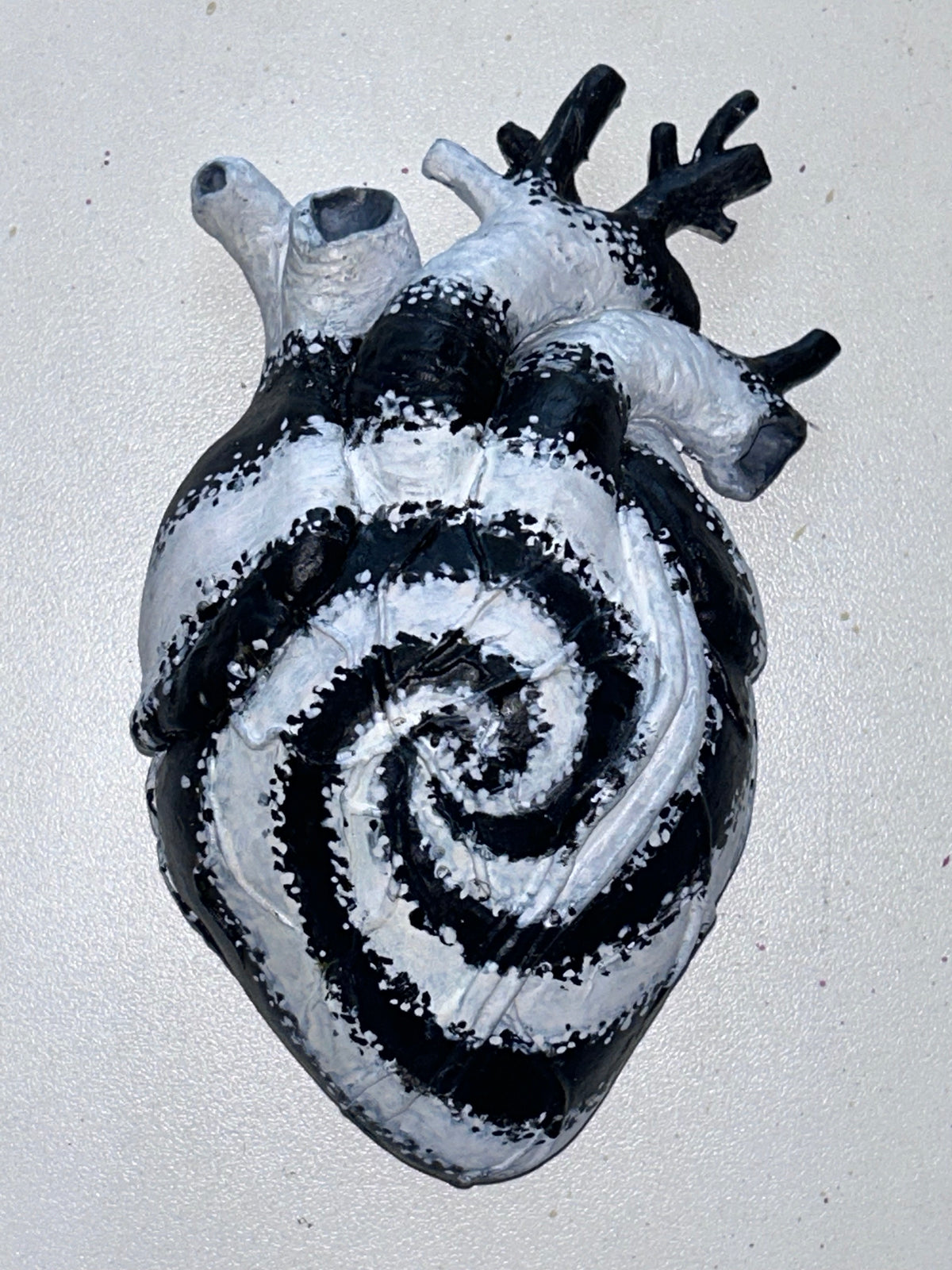 Hand Sculpted Anatomical Heart Wall Hanging