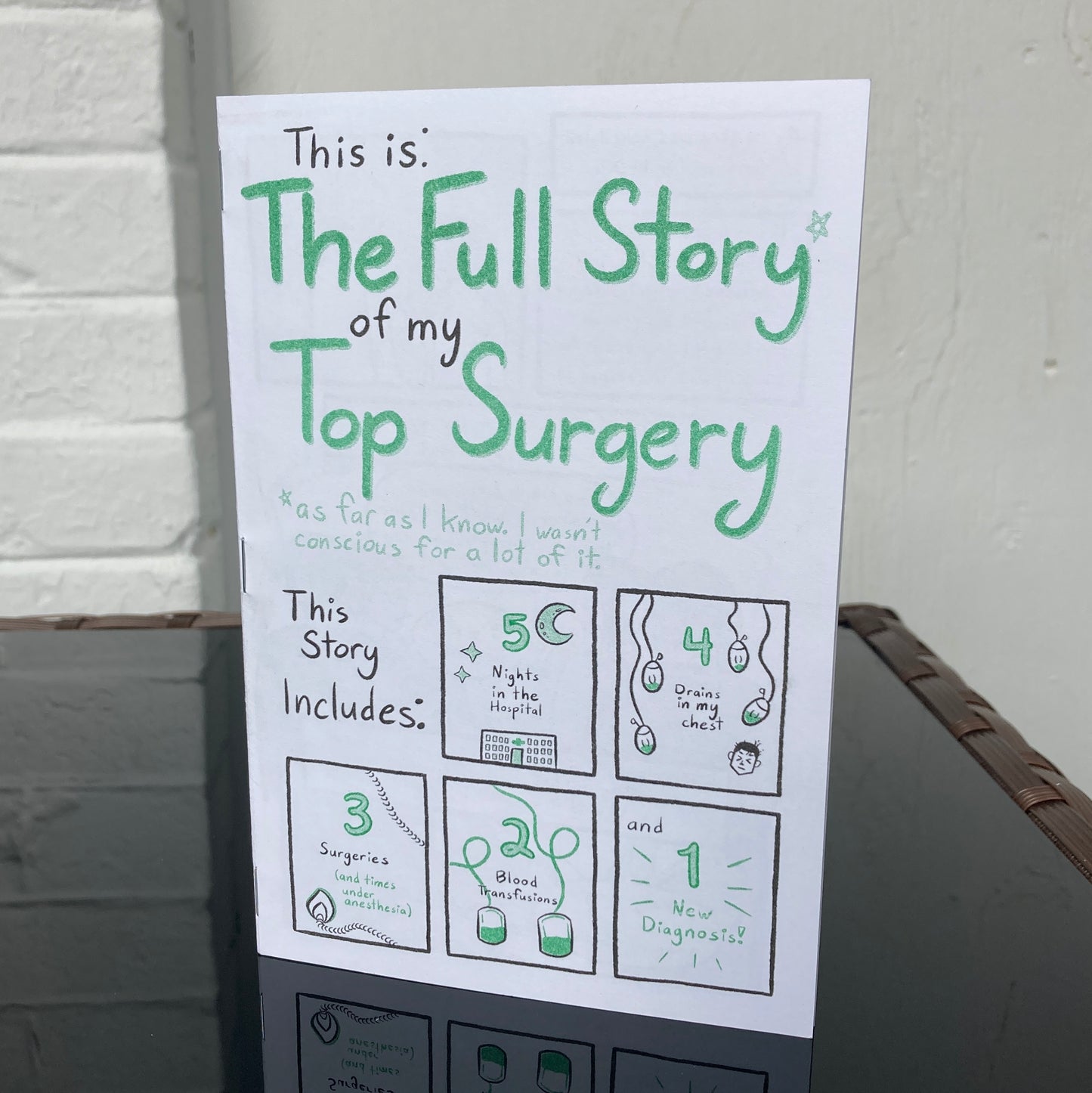This is: The Full Story of my Top Surgery ZiNE / COMiC