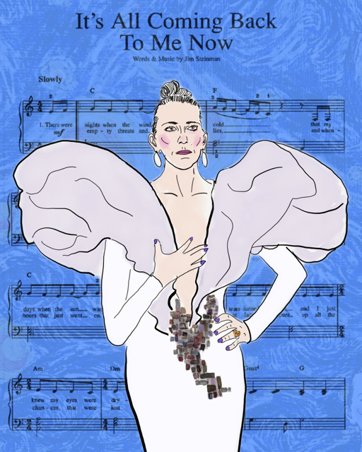 It's All Coming Back Celine Sheet Music PRiNT by Jim Smith