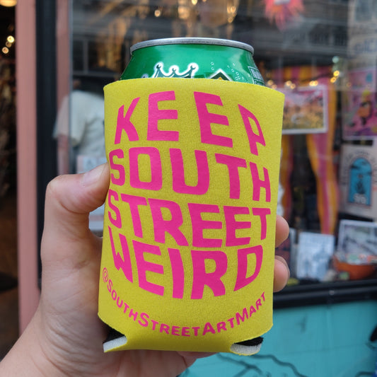 *SALE* Keep South Street Weird CAN COOZIE
