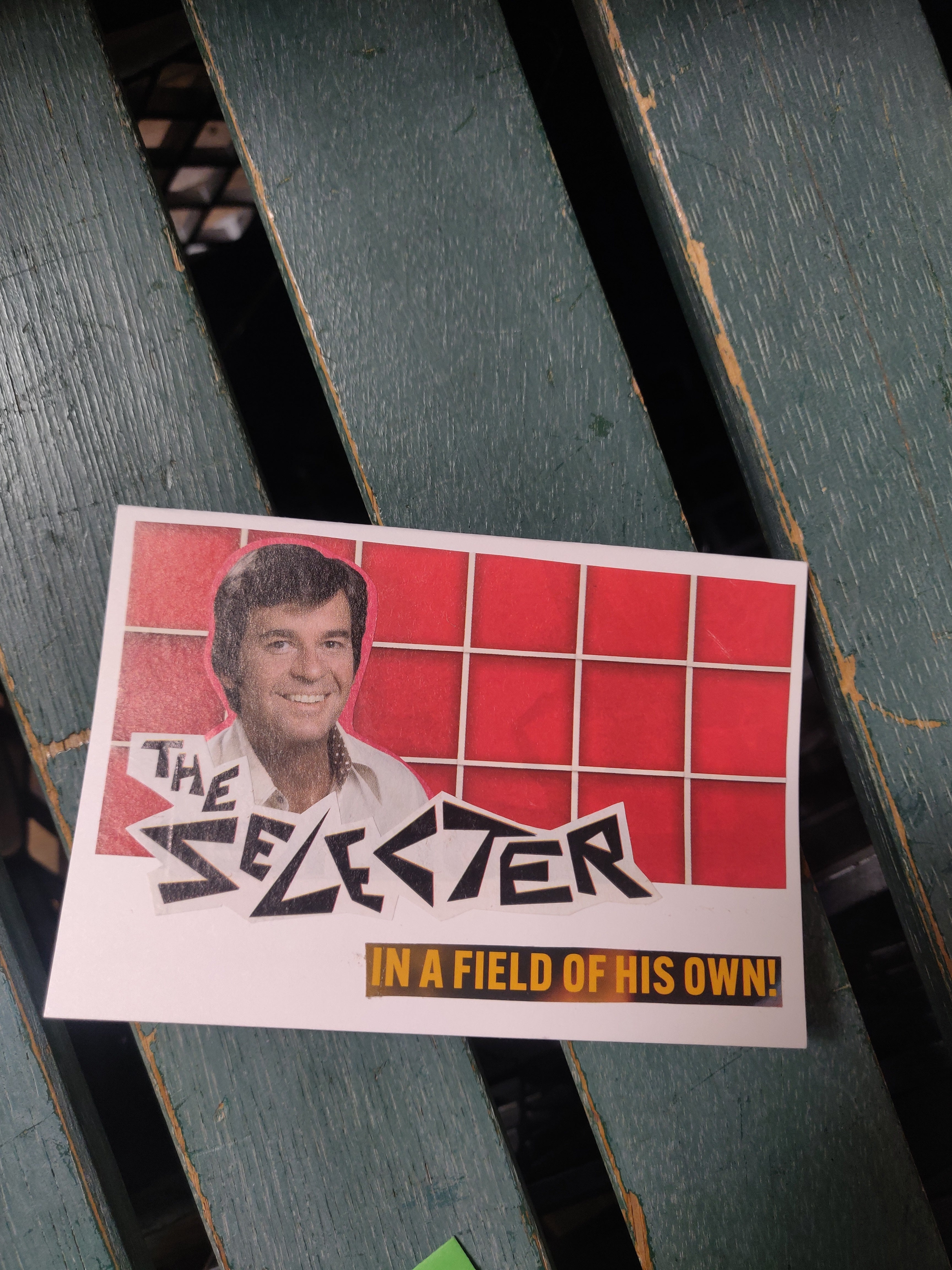 Dick Clark The Selecter Collaged GREETING CARD