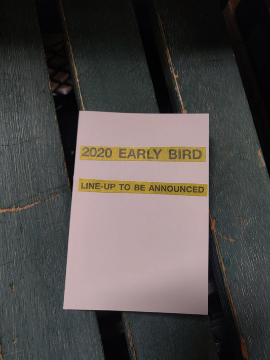 2020 Early Bird Collage GREETING CARD