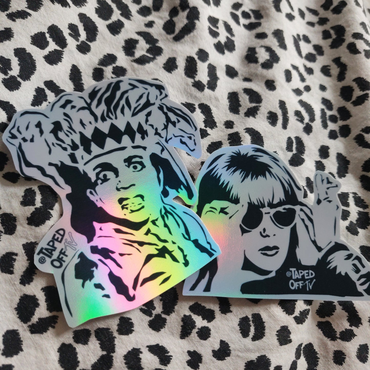 Don't Tell Mom The Babysitter's Dead Holographic STICKERs