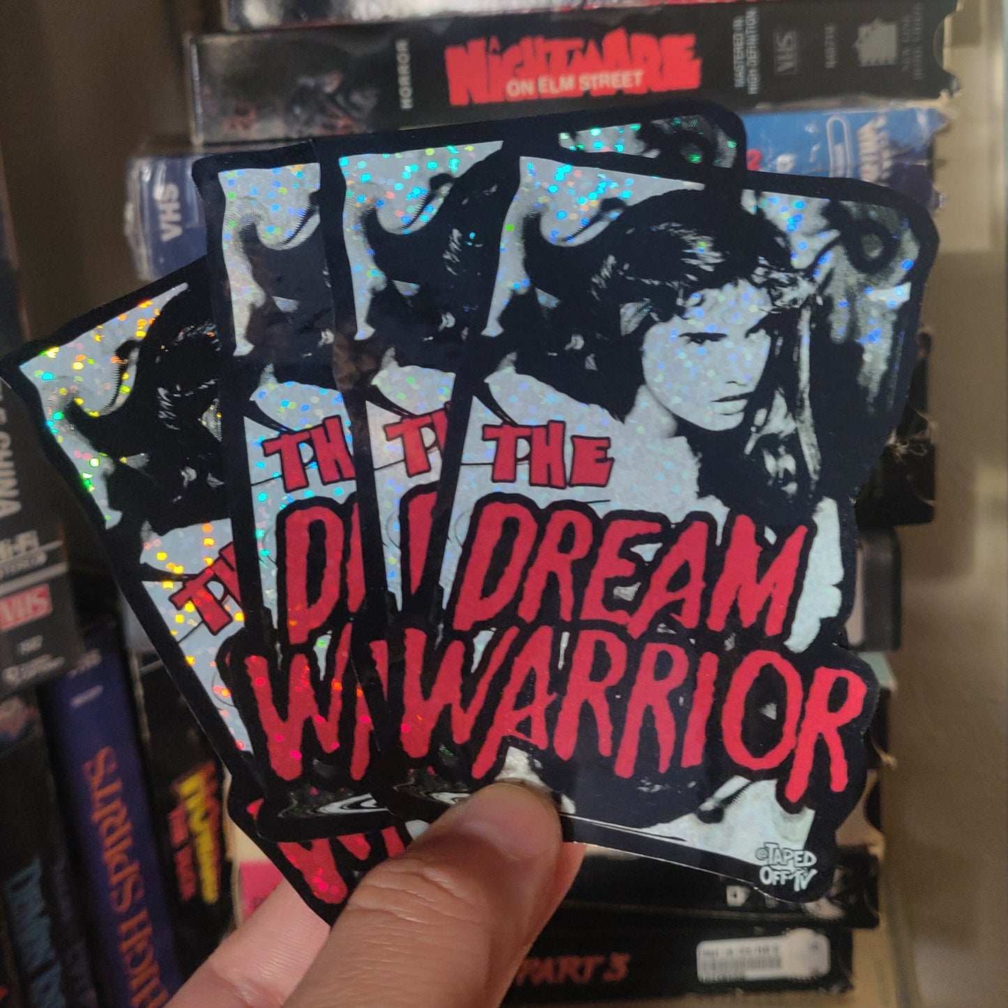 Dream Warrior Nancy Holographic STICKER