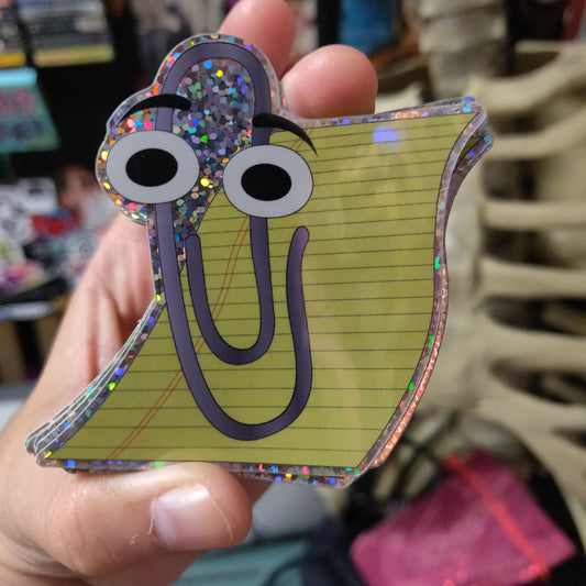 Clippy Holographic STICKER