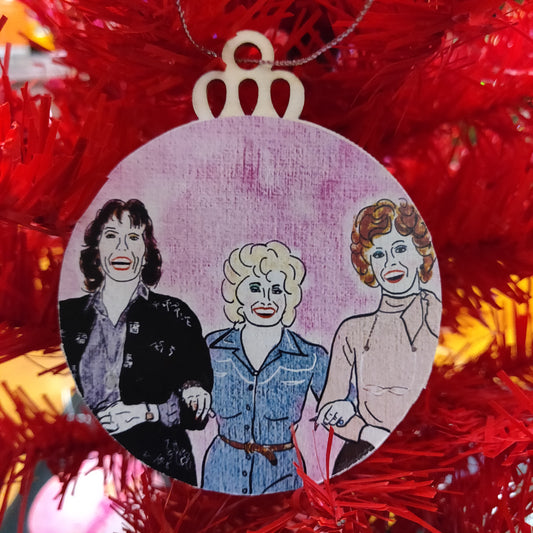 9 to 5 Wooden ORNAMENT