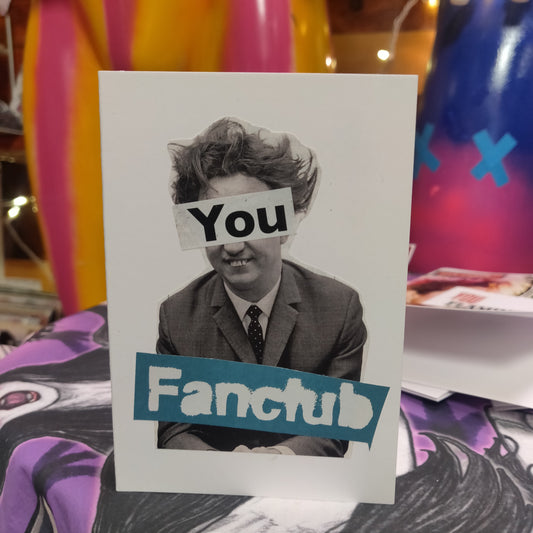 You Fanclub Collage GREETING CARD