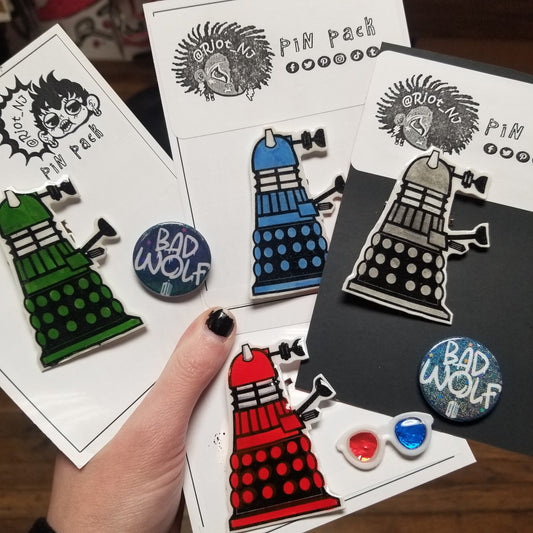 Doctor Robot PIN PACK by Riot NJ