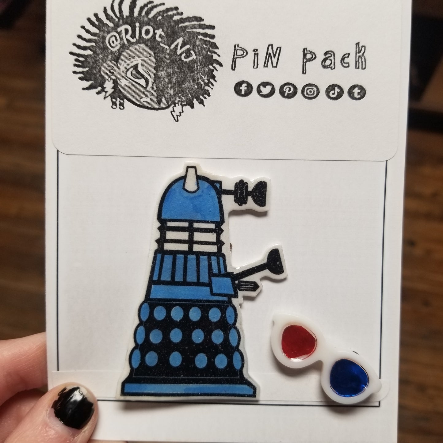 Doctor Robot PIN PACK by Riot NJ