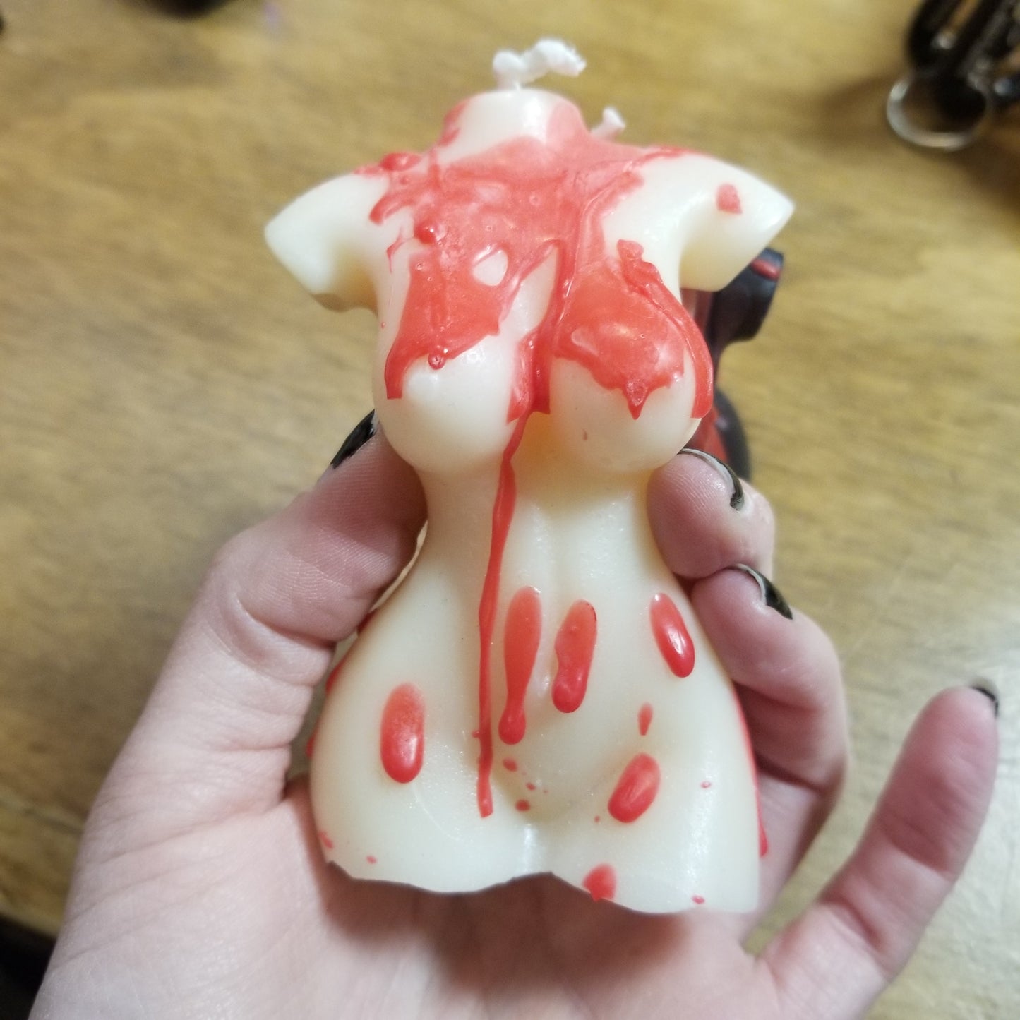 Bloody Torso CANDLE by Sick Wax World
