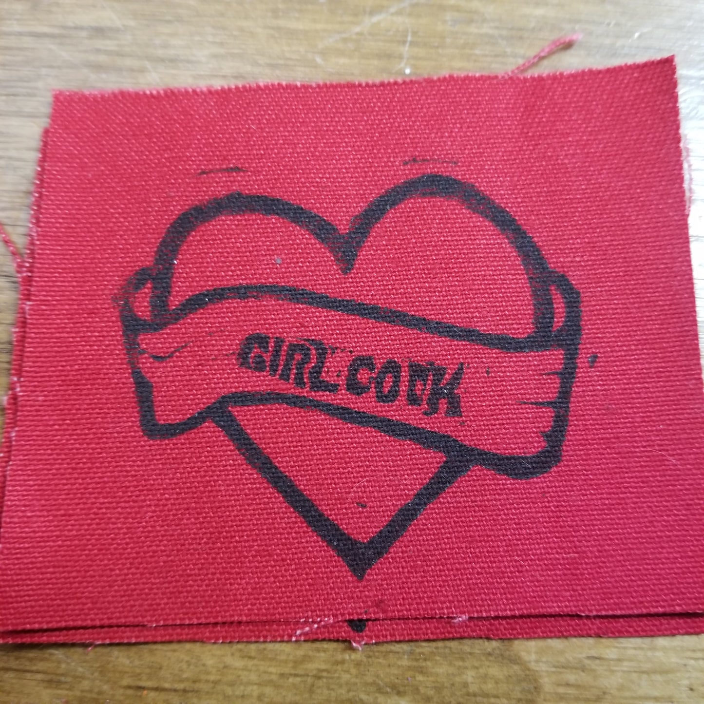 Girl C*ck Heart PATCH