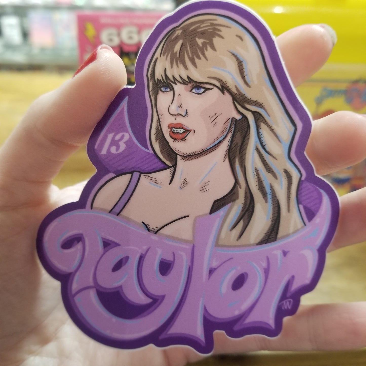 Taylor STICKER