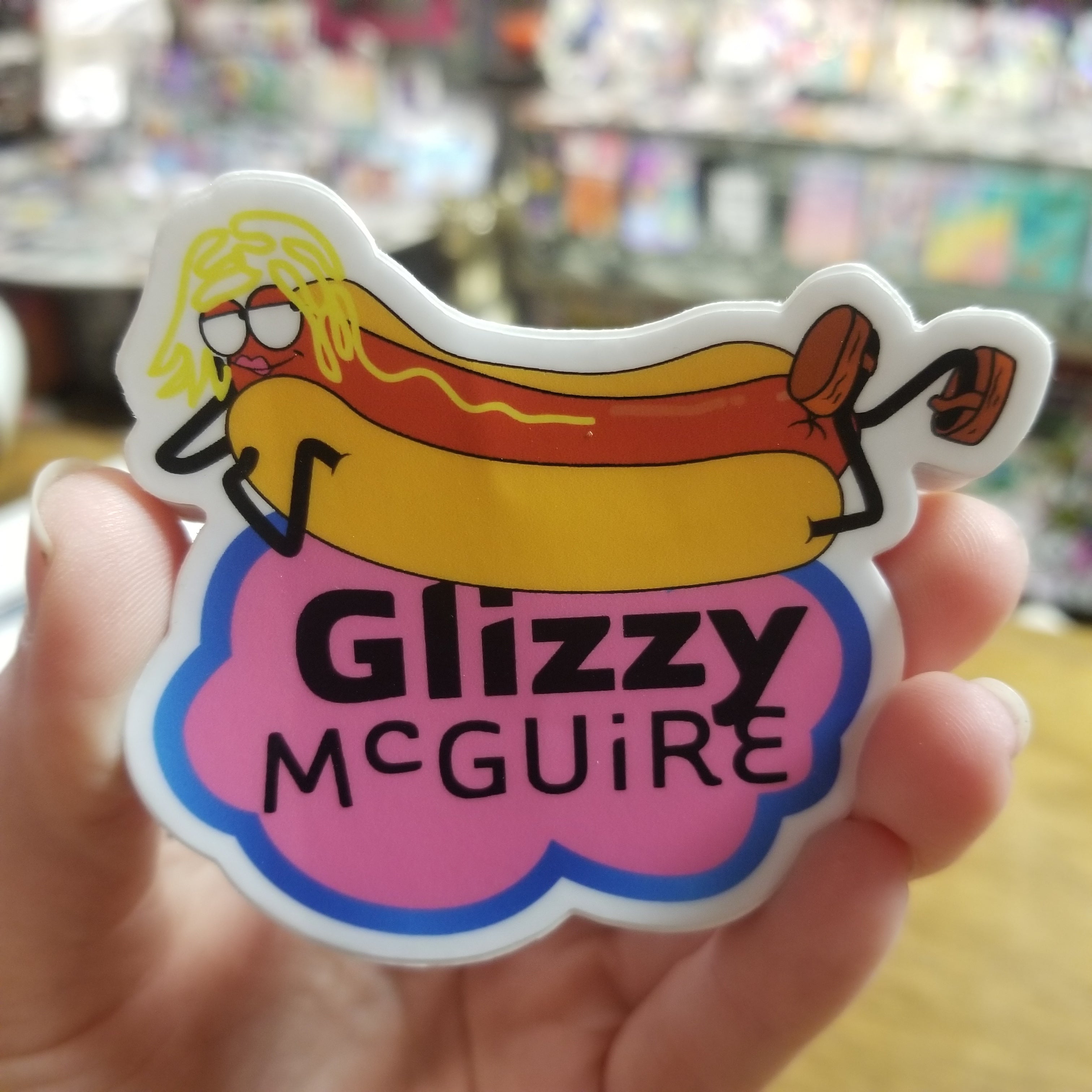 Glizzy Sticker Glizzy McGuire STICKER – SouthStreetArtMart