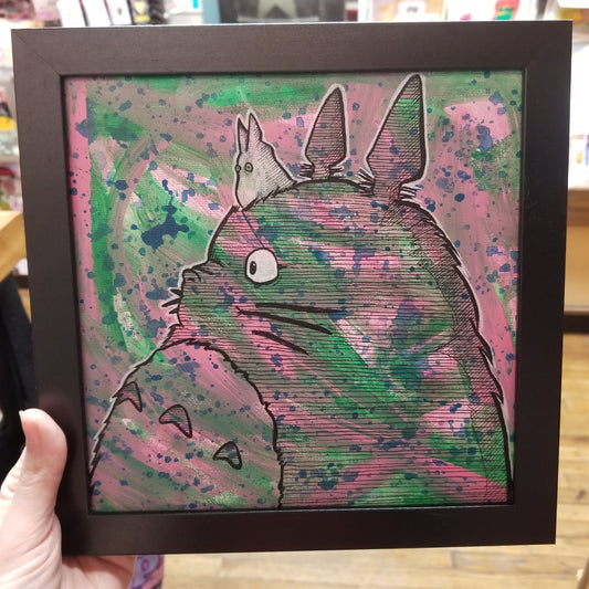 Totoro Framed CANVAS ART