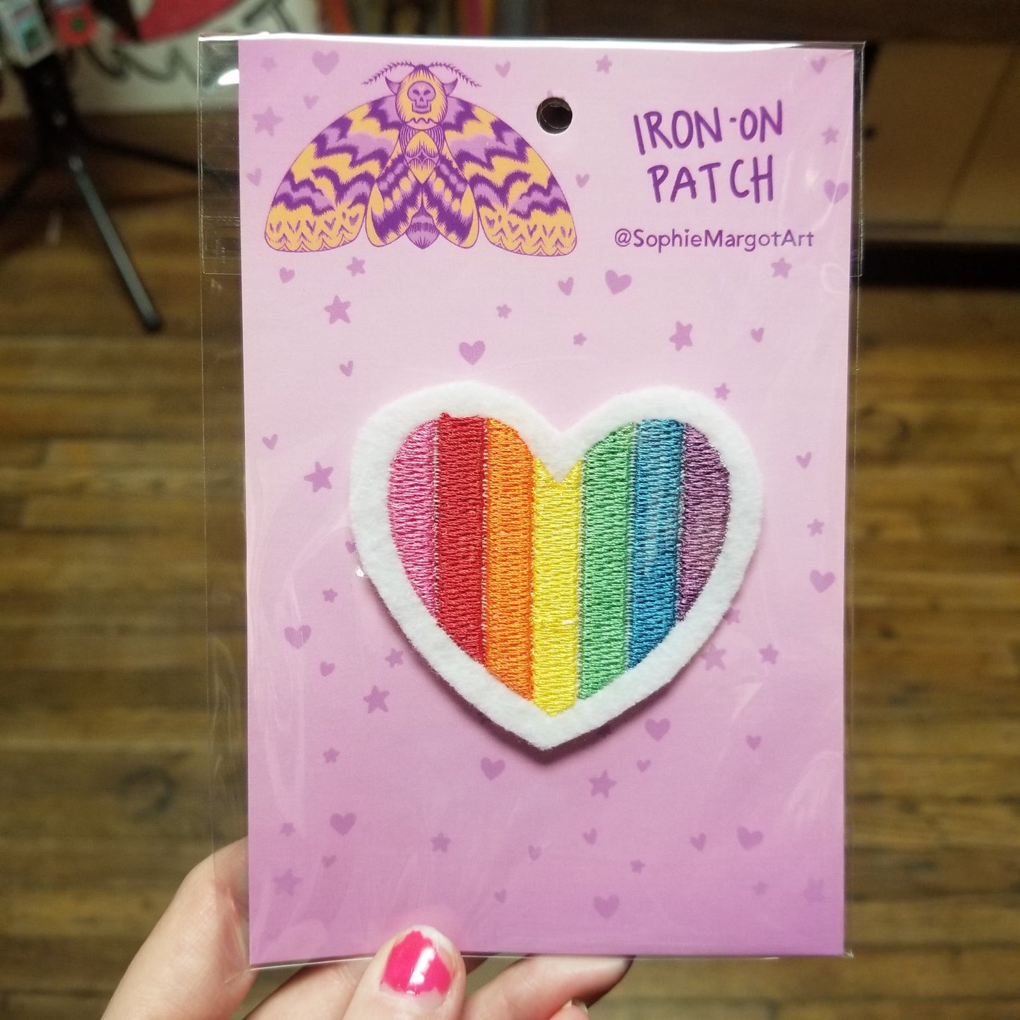 Rainbow Heart PATCH