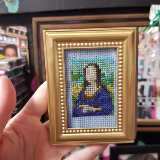 The Smile Framed Cross-Stitch