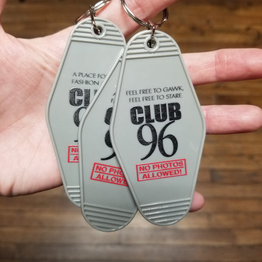 *whispers* Club 96 Key Tag KEYCHAIN