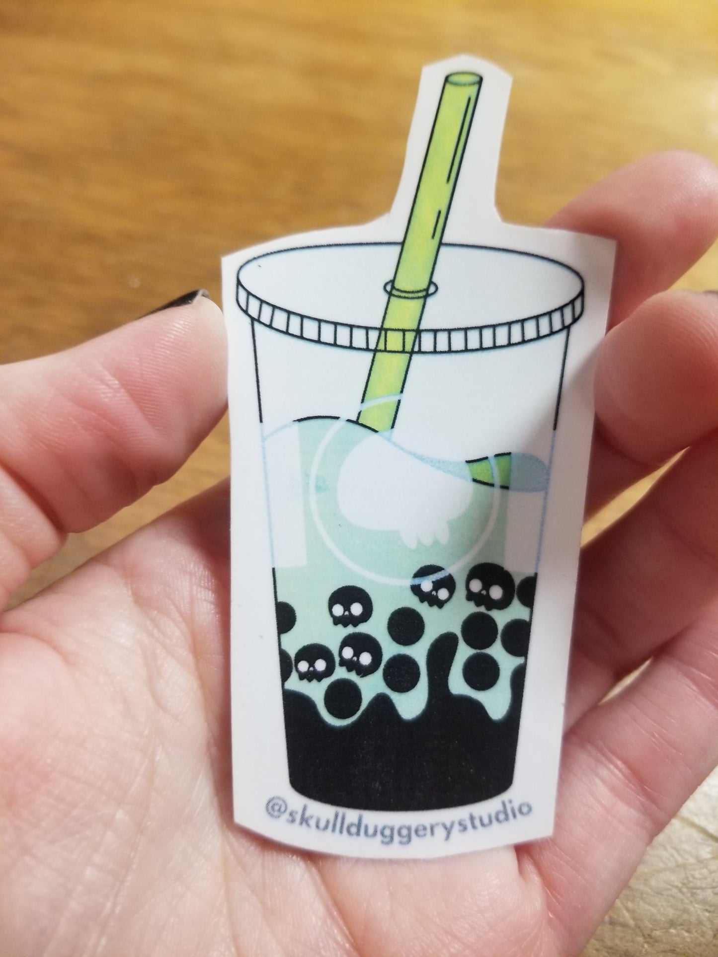 Spooky Boba STICKER by Skullduggery Studio