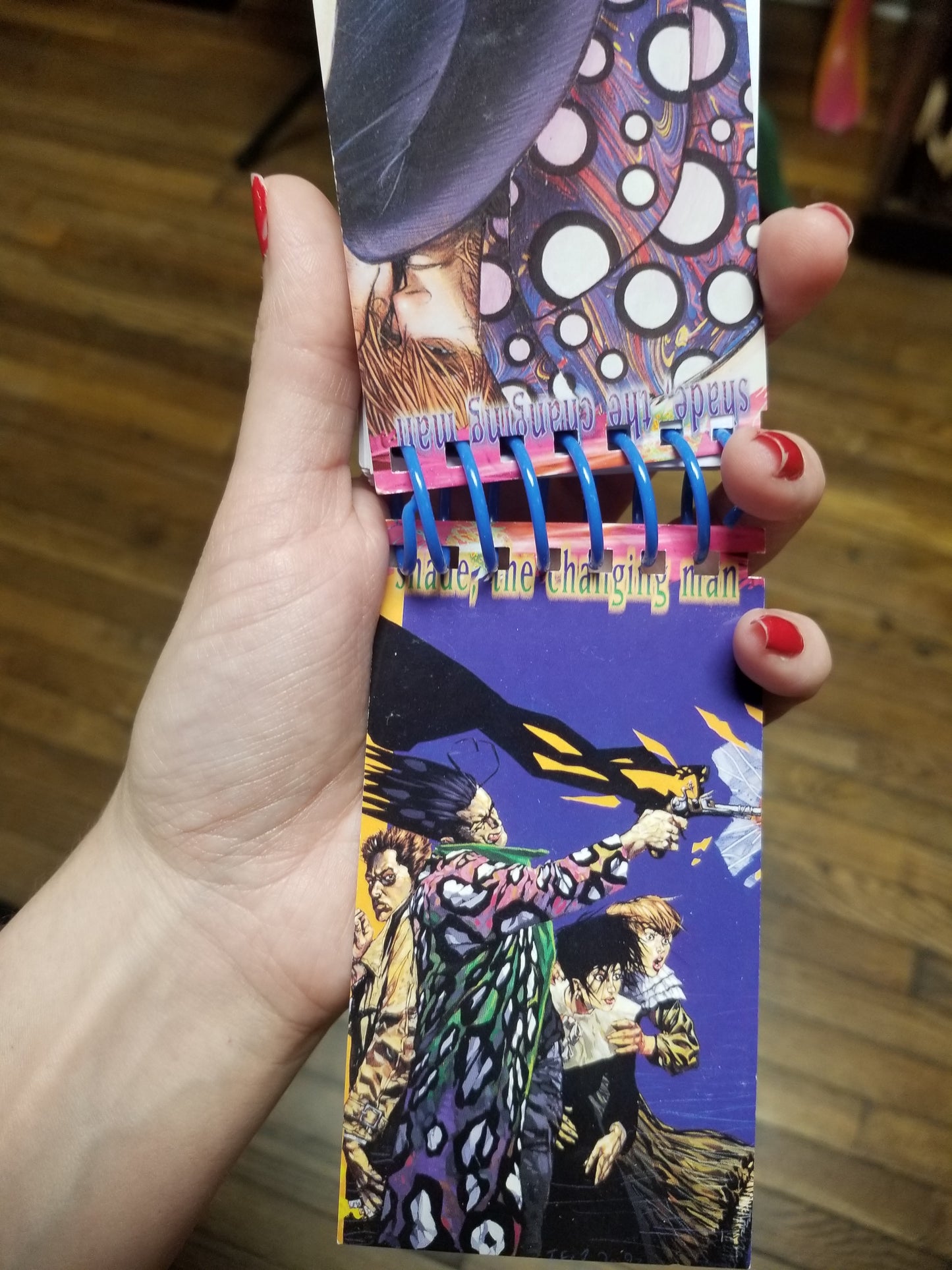 Upcycled Fantasy Mini Trading Card NOTEBOOKs