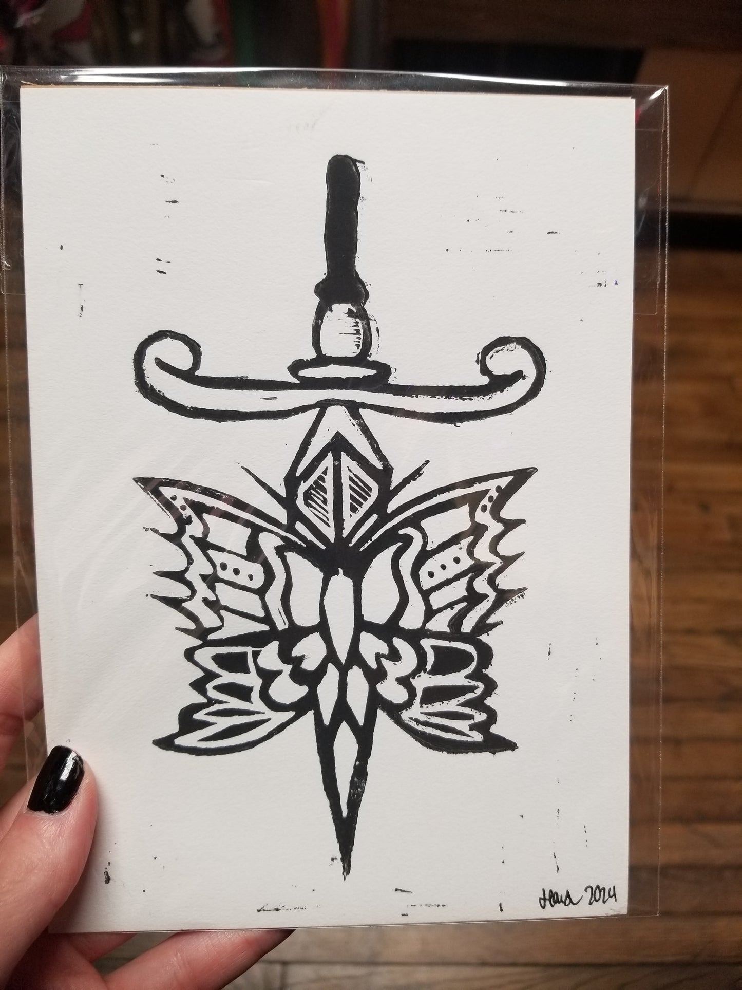 Butterfly Dagger PRiNT