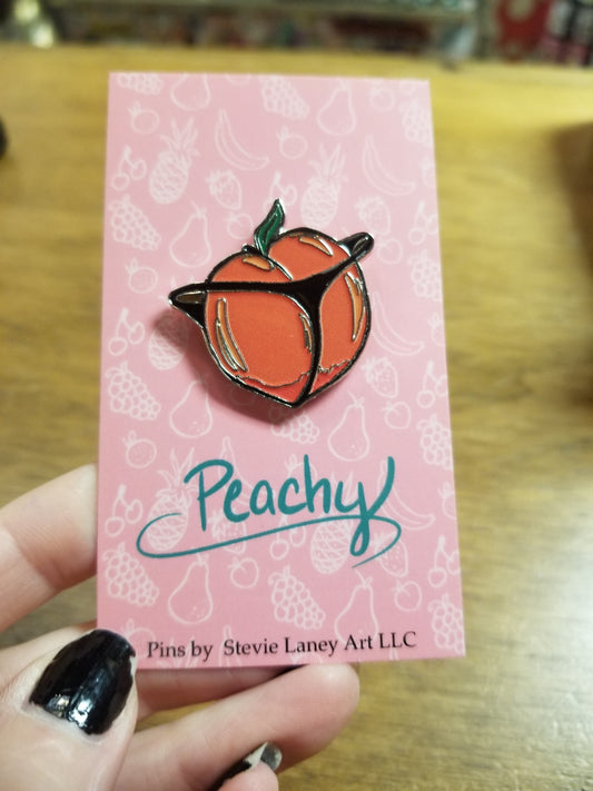 Peachy ENAMEL PIN