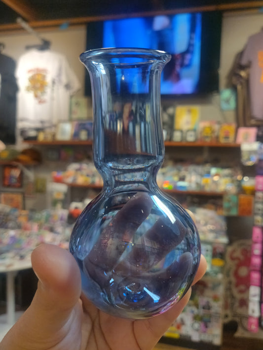 Blue Medium Sized Blown Glass VASE by W.C. Glass