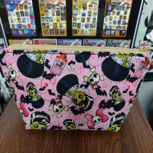 Cute Monsters Zipper BAG