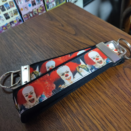 Nightmare Clown KEY FOB / Wrist Strap