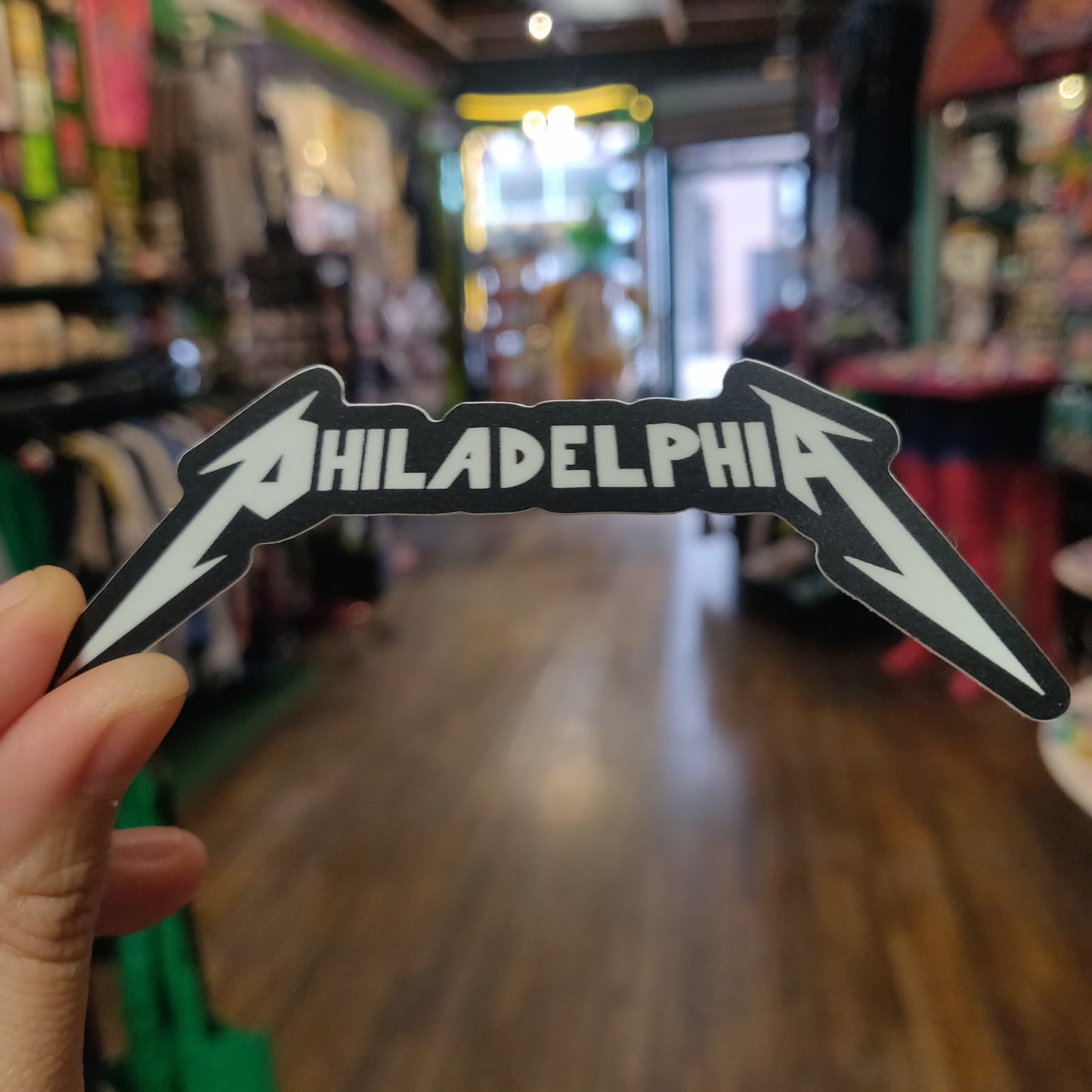 Metal Philadelphia STiCKER