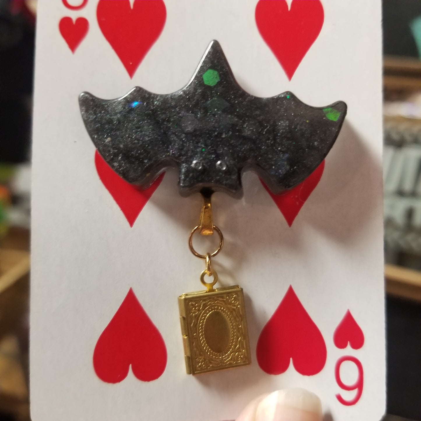 Bat Resin PIN by Skullduggery Studio