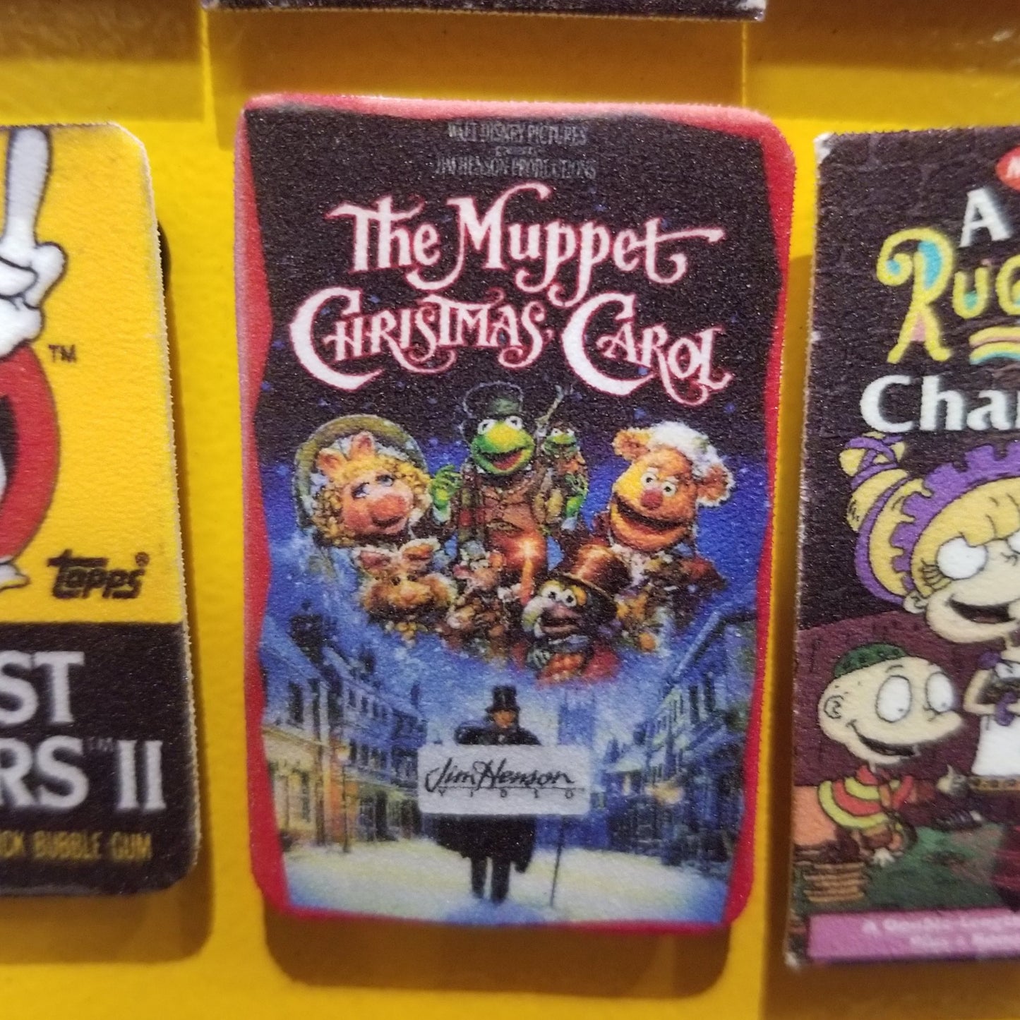 Puppet Xmas Carol VHS MAGNET