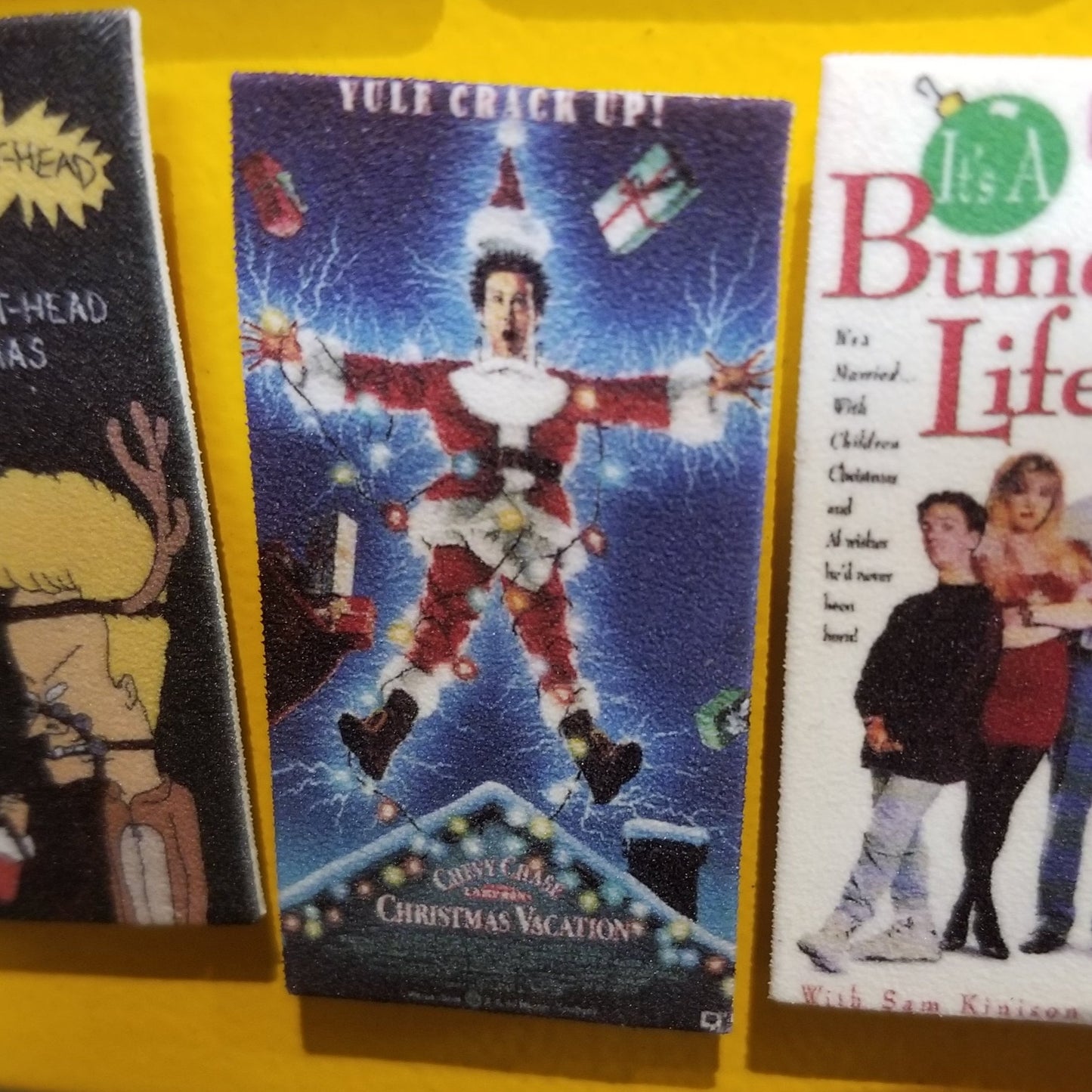 Xmas Vaca VHS MAGNET