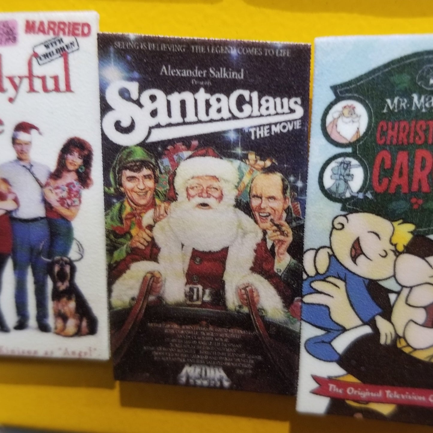 The Santa Clause VHS MAGNET