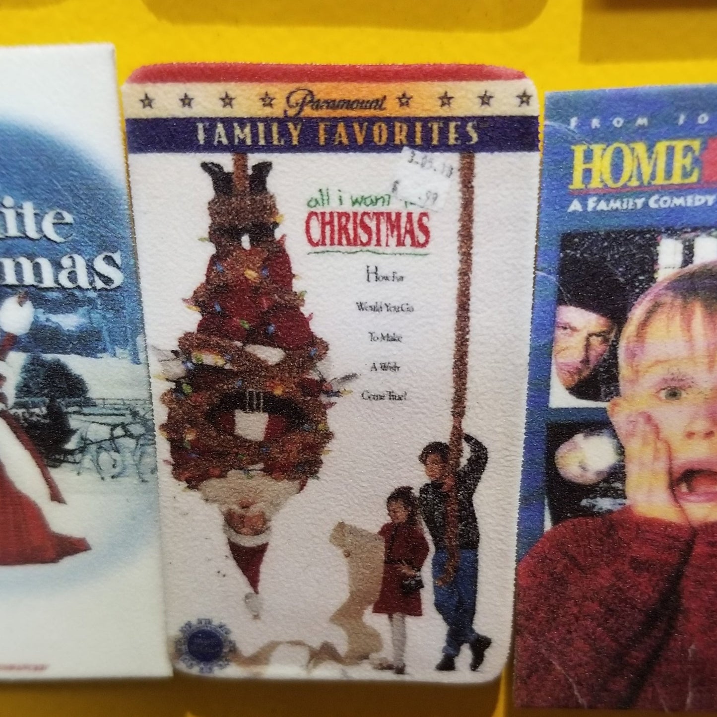 All I Want For Christmas VHS MAGNET