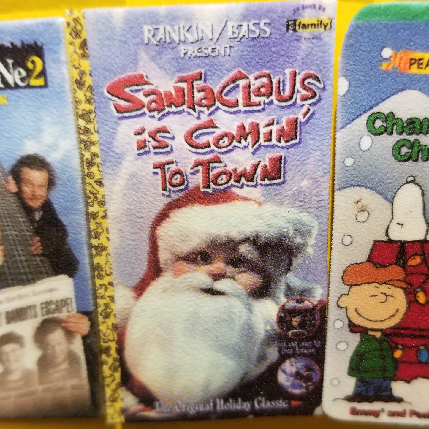 Santa Clause Is Coming To Town VHS MAGNET