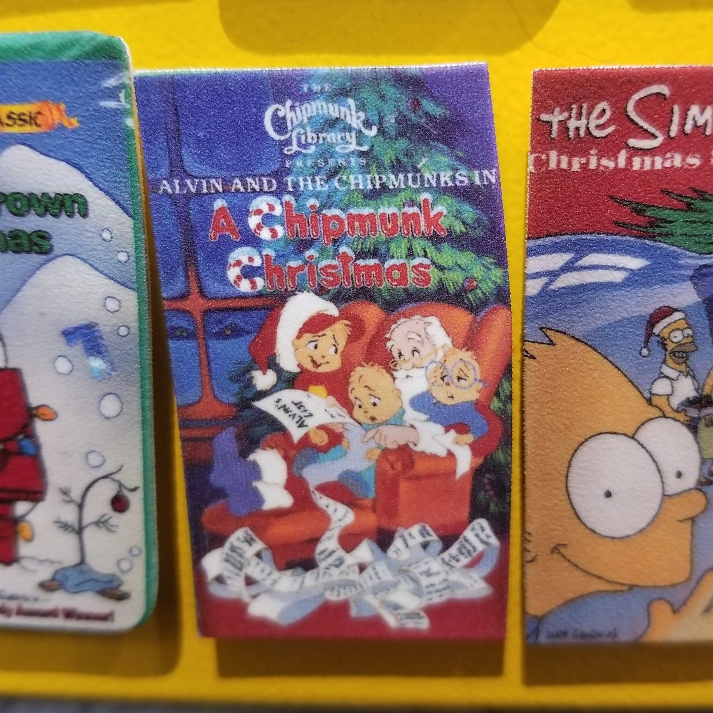 Chipmunk Christmas VHS MAGNET