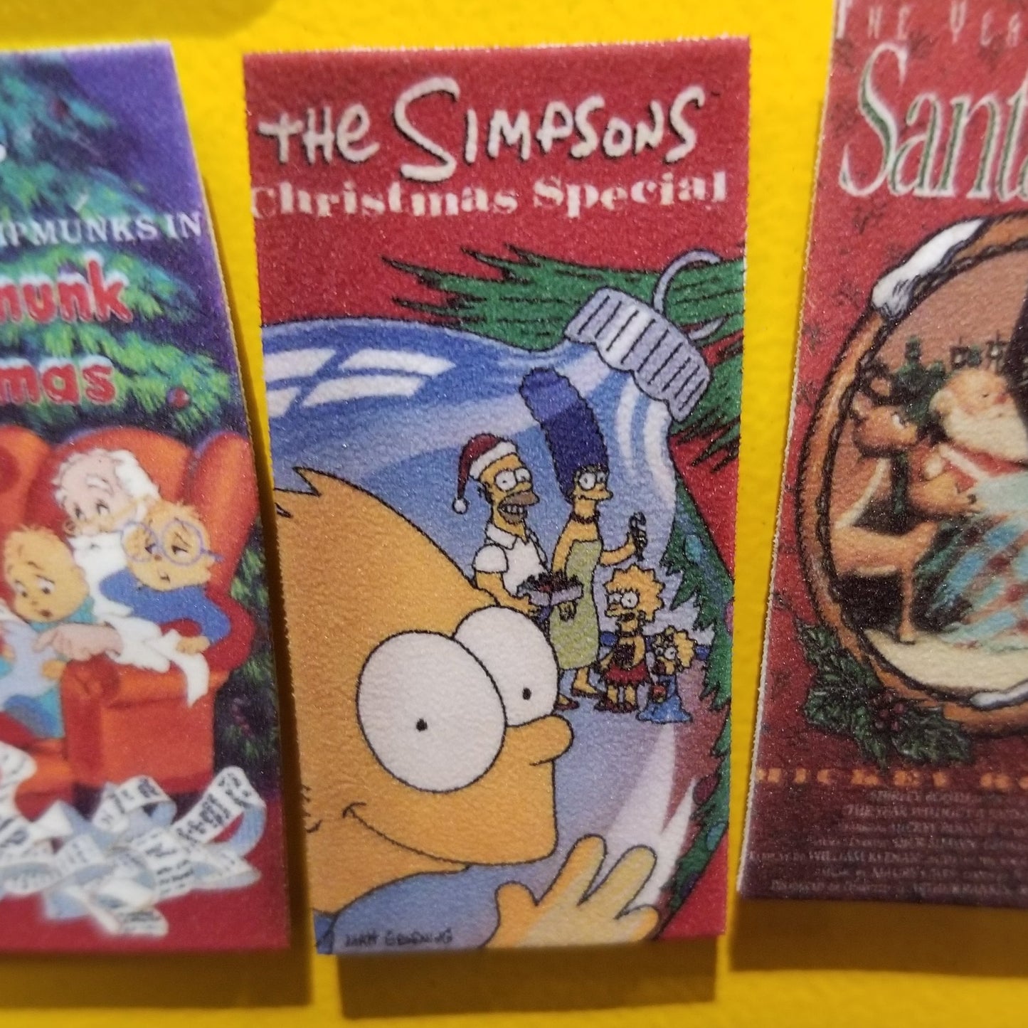 Bart and the Family Christmas VHS MAGNET