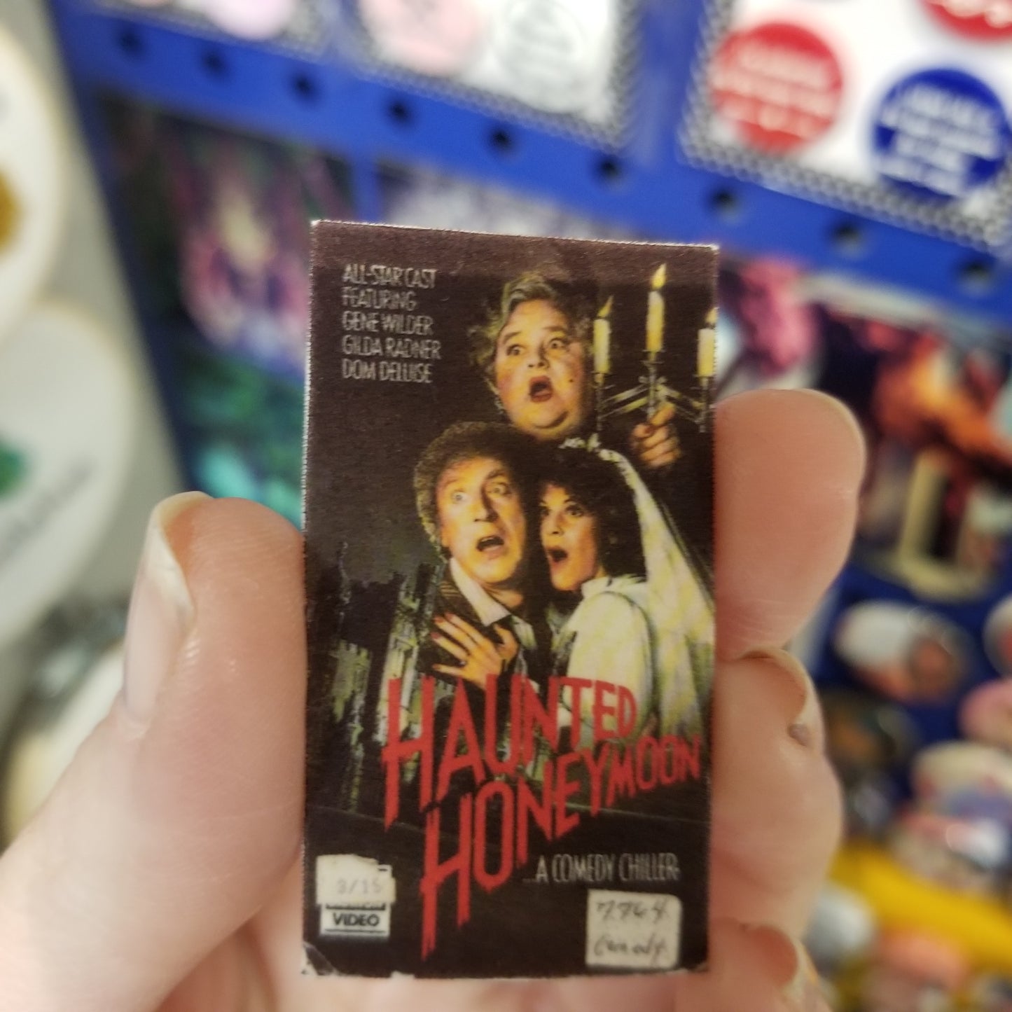 Haunted Honeymoon VHS MAGNET