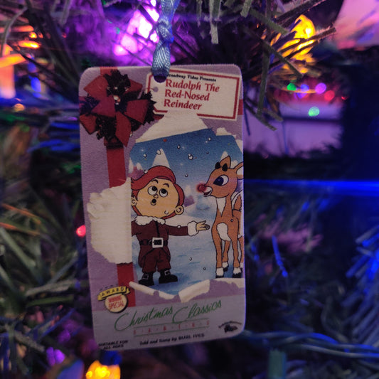 Rudolph VHS ORNAMENT