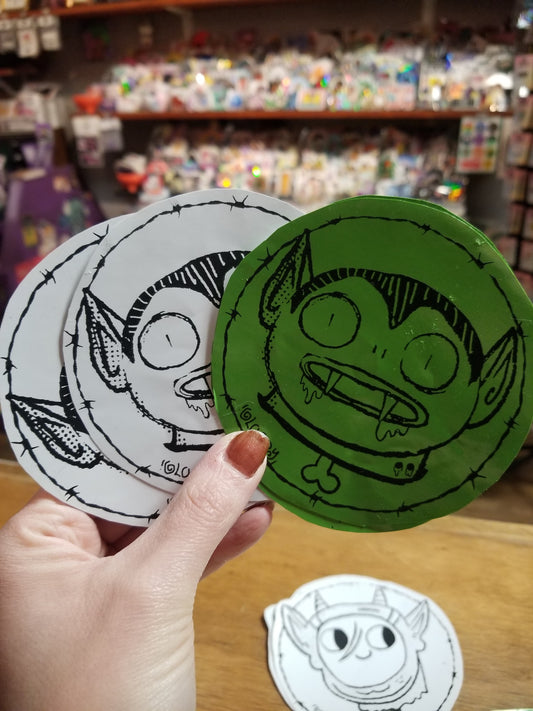 Gloopy Goblin Vampire Goblin STiCKER